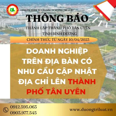 Thành lập thành phố Tân Uyên tỉnh Bình Dương