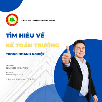 TÌM HIỂU VỀ KẾ TOÁN TRƯỞNG TRONG DOANH NGHIỆP 11