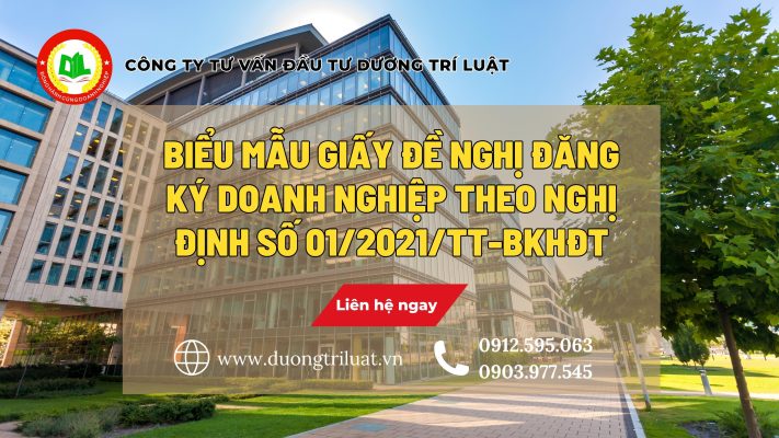 BIỂU MẪU GIẤY ĐỀ NGHỊ ĐĂNG KÝ DOANH NGHIỆP THEO NGHỊ ĐỊNH SỐ 01/2021/TT-BKHĐT 5