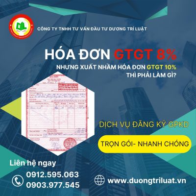 hoá đơn gtgt 10%