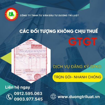 CÁC ĐỐI TƯỢNG KHÔNG CHỊU THUẾ GTGT 2023 4