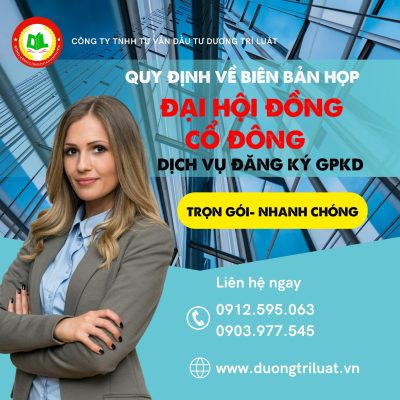 QUY ĐỊNH VỀ BIÊN BẢN HỌP ĐẠI HỘI ĐỒNG CỔ ĐÔNG NĂM 2023 9