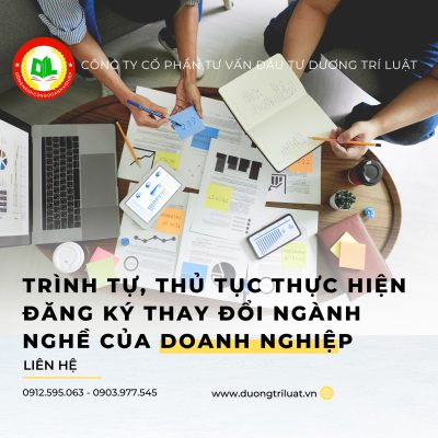 THỦ TỤC ĐĂNG KÝ BỔ SUNG NGÀNH NGHỀ KINH DOANH CỦA NĂM 2023 NHƯ THẾ NÀO ? 8