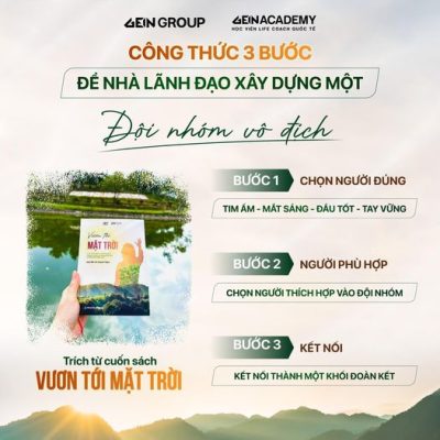 CÔNG THỨC 3 BƯỚC ĐỂ NHÀ LÃNH ĐẠO XÂY DỰNG MỘT ĐỘI NHÓM VÔ ĐỊCH 7