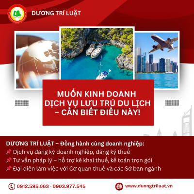 Muốn kinh doanh dịch vụ lưu trú du lịch – CẦN BIẾT ĐIỀU NÀY 1 Muốn kinh doanh dịch vụ lưu trú du lịch – CẦN BIẾT ĐIỀU NÀY 1