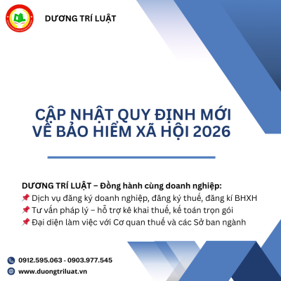 Cập nhật quy định mới về bảo hiểm xã hội 2026 1 Cập nhật quy định mới về bảo hiểm xã hội 2026 1