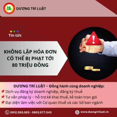 KHÔNG LẬP HÓA ĐƠN CÓ THỂ BỊ PHẠT TỚI 80 TRIỆU ĐỒNG 1 KHÔNG LẬP HÓA ĐƠN CÓ THỂ BỊ PHẠT TỚI 80 TRIỆU ĐỒNG 1