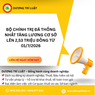 Bộ Chính trị đã thống nhất tăng lương cơ sở lên 2,53 triệu đồng từ 01/7/2026 1 Bộ Chính trị đã thống nhất tăng lương cơ sở lên 2,53 triệu đồng từ 01/7/2026 1