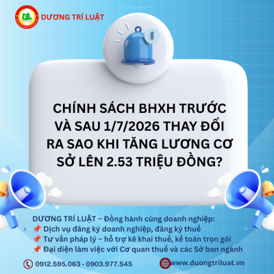 Chính sách BHXH trước và sau 1/7/2026 thay đổi ra sao khi tăng lương cơ sở lên 2.53 triệu đồng? 1 Chính sách BHXH trước và sau 1/7/2026 thay đổi ra sao khi tăng lương cơ sở lên 2.53 triệu đồng? 1